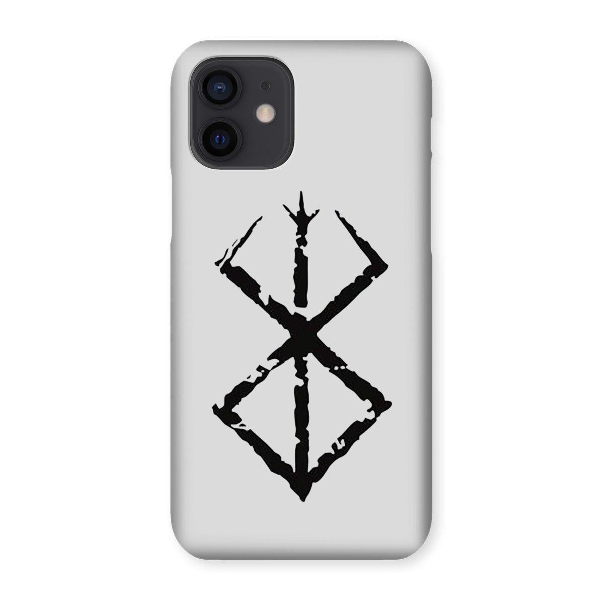 Black Berserk Brand of Sacrifice Snap Phone Case Phone & Tablet Cases Prodigi iPhone 12 Gloss 