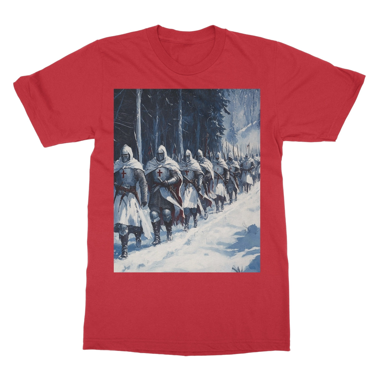 The Crusades 2.0 - V2 Softstyle T-Shirt Apparel Prodigi S Red