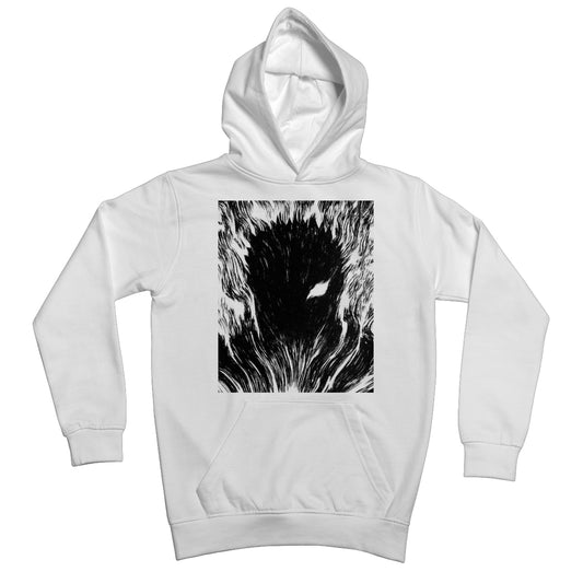 Berserk: Gut's Inner Rage Kids Hoodie Apparel Prodigi XS Arctic White