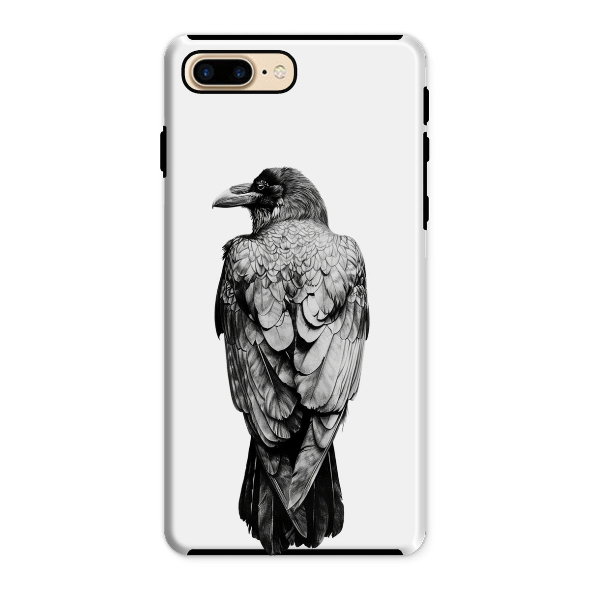 High-Definition Raven Tough Phone Case Phone & Tablet Cases Prodigi iPhone 8 Plus Gloss 