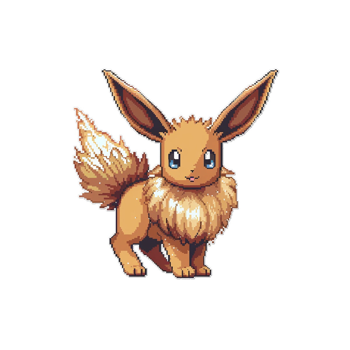 Eevee Temporary Tattoo Tattoos Prodigi 3"x4"  