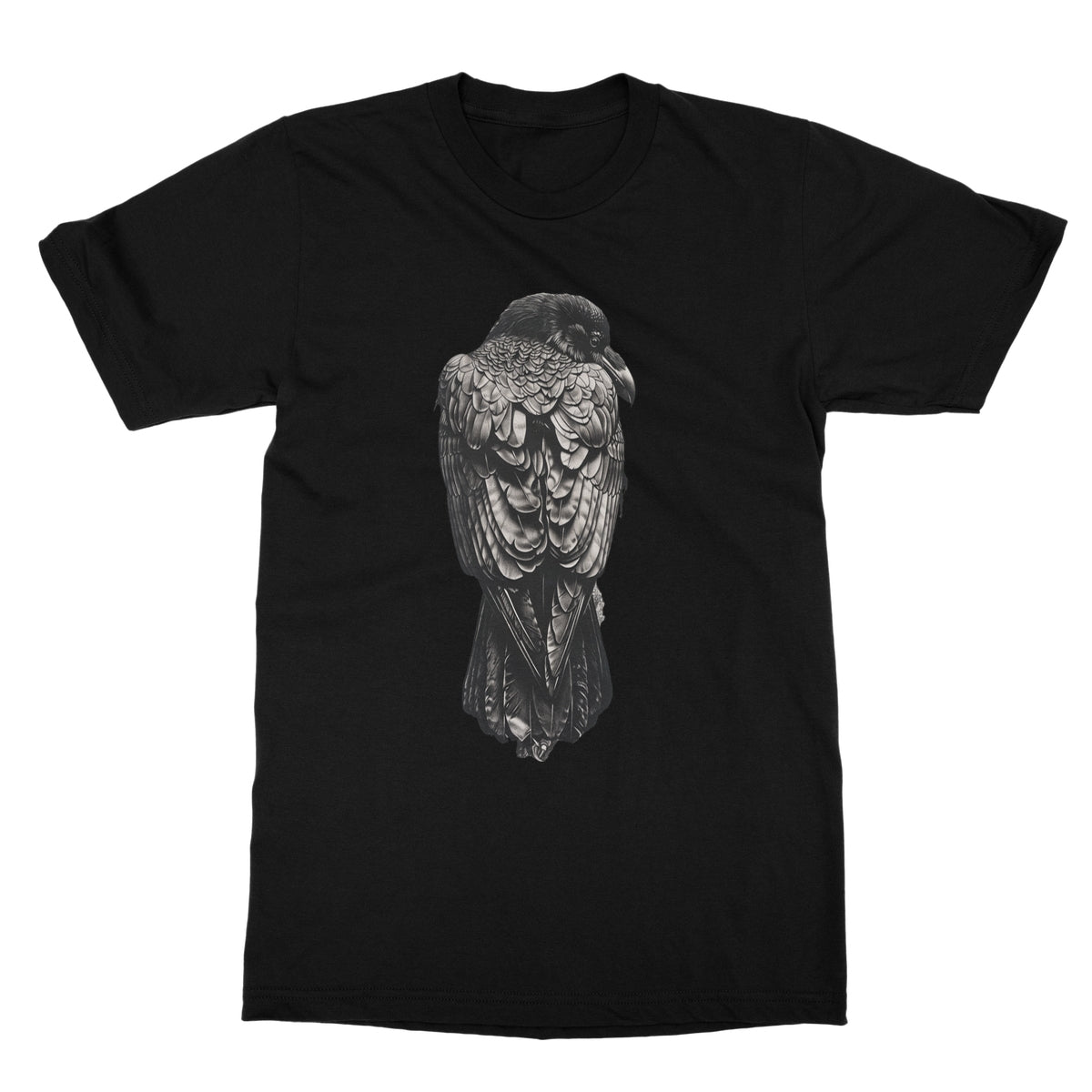 The Designation of The Raven Softstyle T-Shirt Apparel Prodigi S Black 