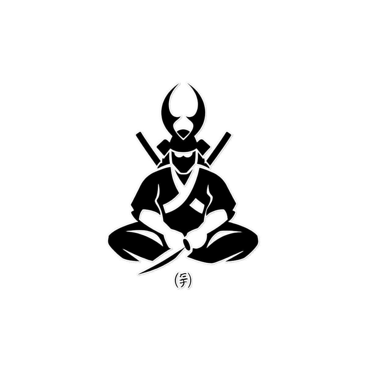 Dojo Warrior Temporary Tattoo Tattoos Prodigi 12"x12"  