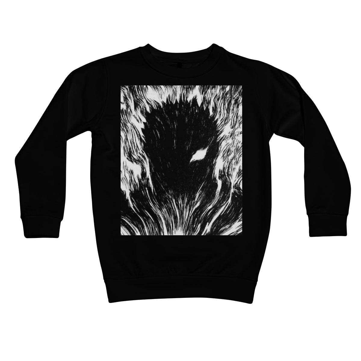 Berserk: Gut's Inner Rage Kids Sweatshirt Apparel Prodigi XS Jet Black