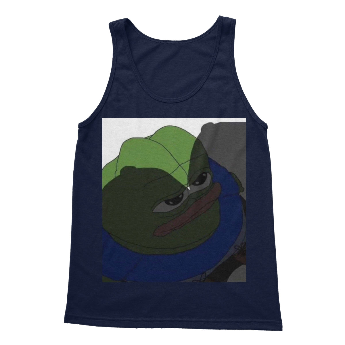 Pepe Ready For War Softstyle Tank Top Apparel Prodigi S Navy