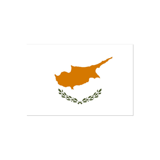 Cyprus Flag Tattoo (Temporary) Tattoos Prodigi 2"x3"  