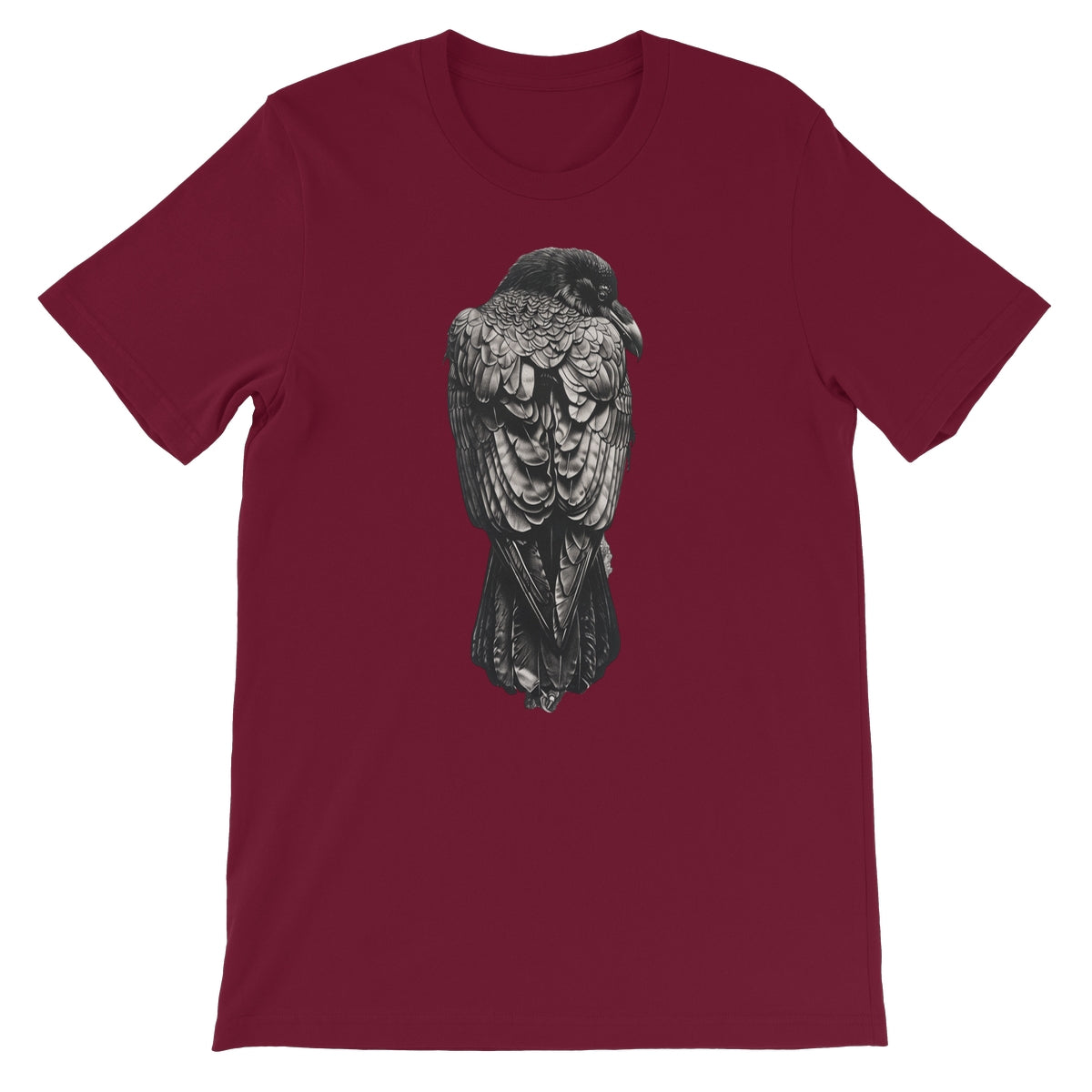 The Designation of The Raven Unisex Short Sleeve T-Shirt Apparel Prodigi S Maroon 