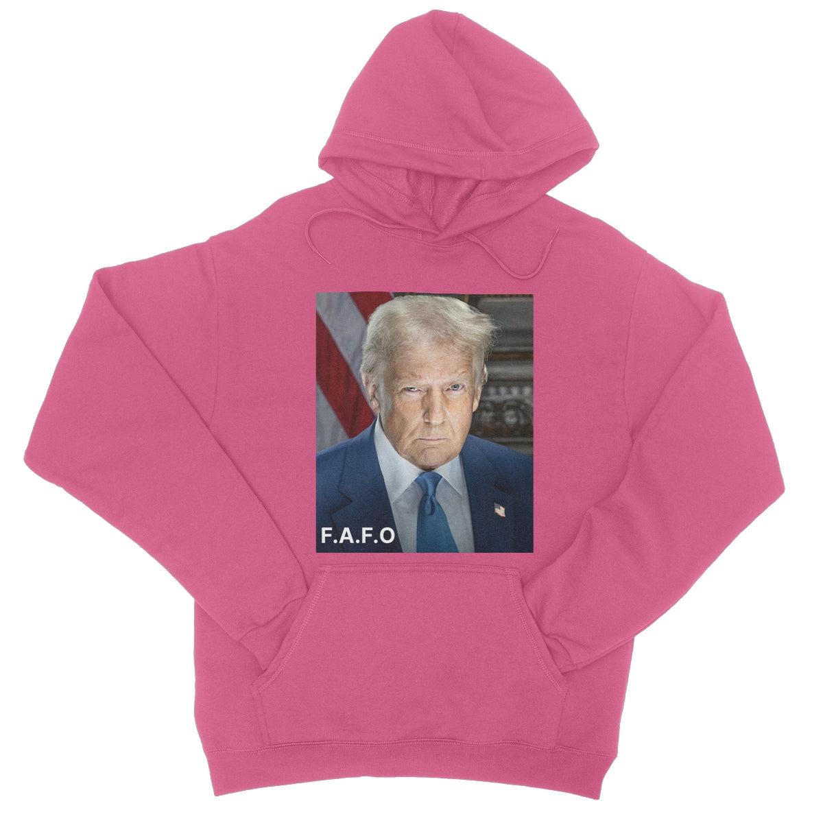 DONALD TRUMP - FAFO College Hoodie Apparel Prodigi