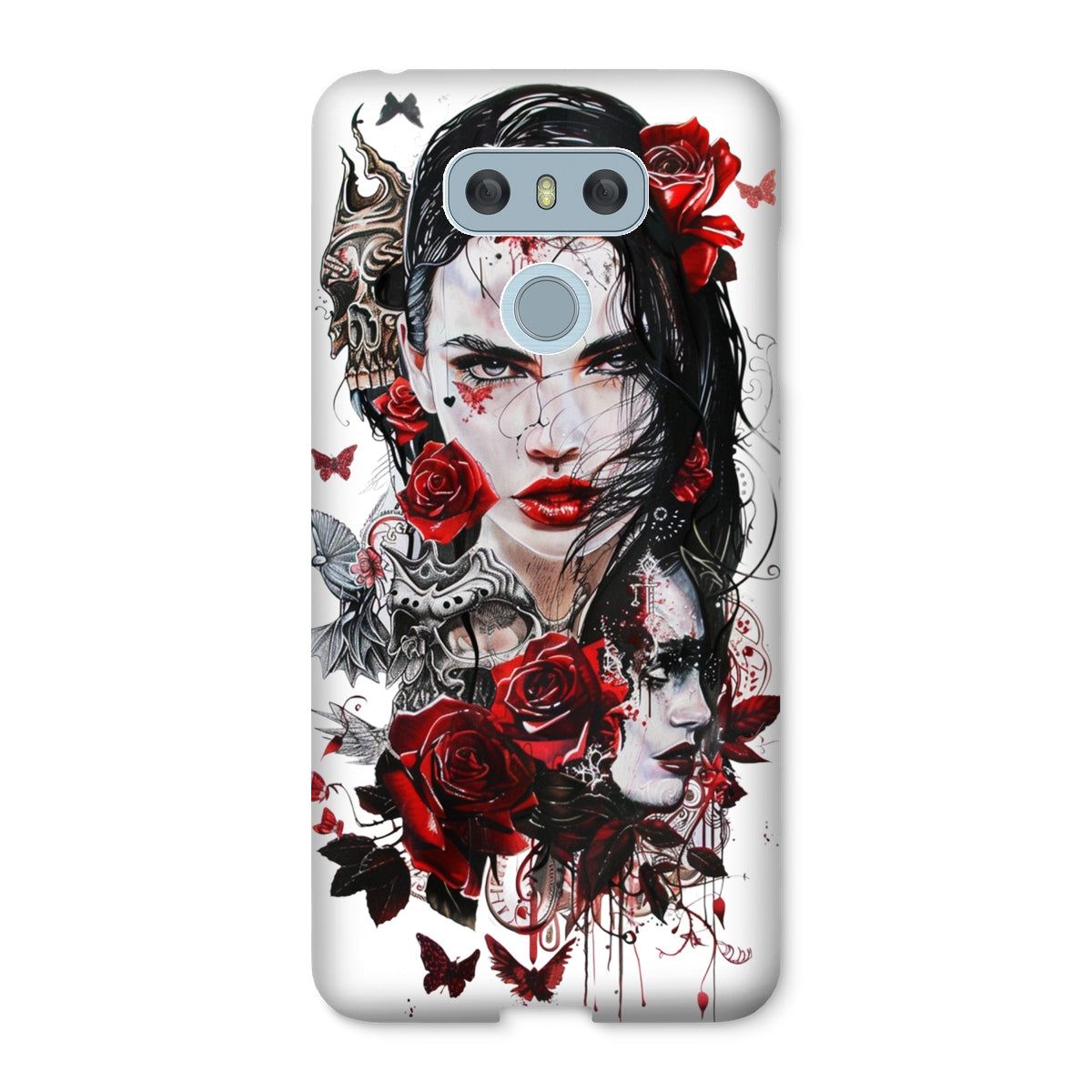 Lady of the Dead - Dia de los muertos - Halloween Snap Phone Case Phone & Tablet Cases Prodigi LG G6 Gloss 