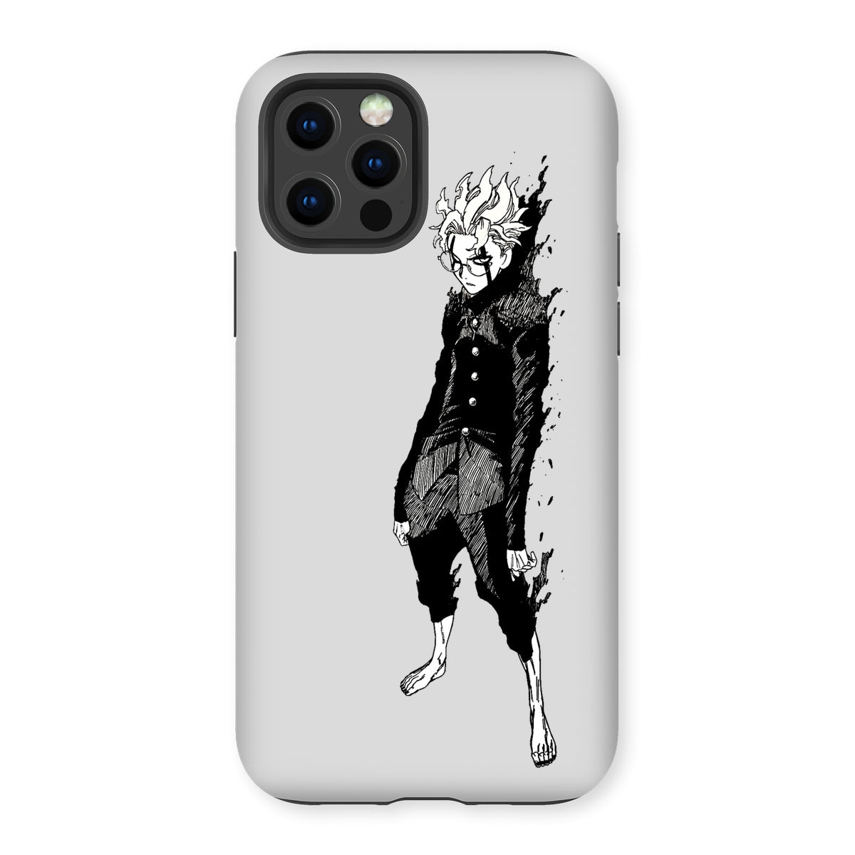 Dandadan: Turbo Granny Transformation Black & White Tough Phone Case Phone & Tablet Cases Prodigi iPhone 13 Pro Gloss