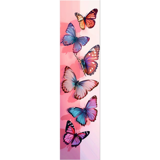 Models of Nature Vertical Art Strip Butterfly Tattoo (Temporary) Tattoos Prodigi 2"x3"  