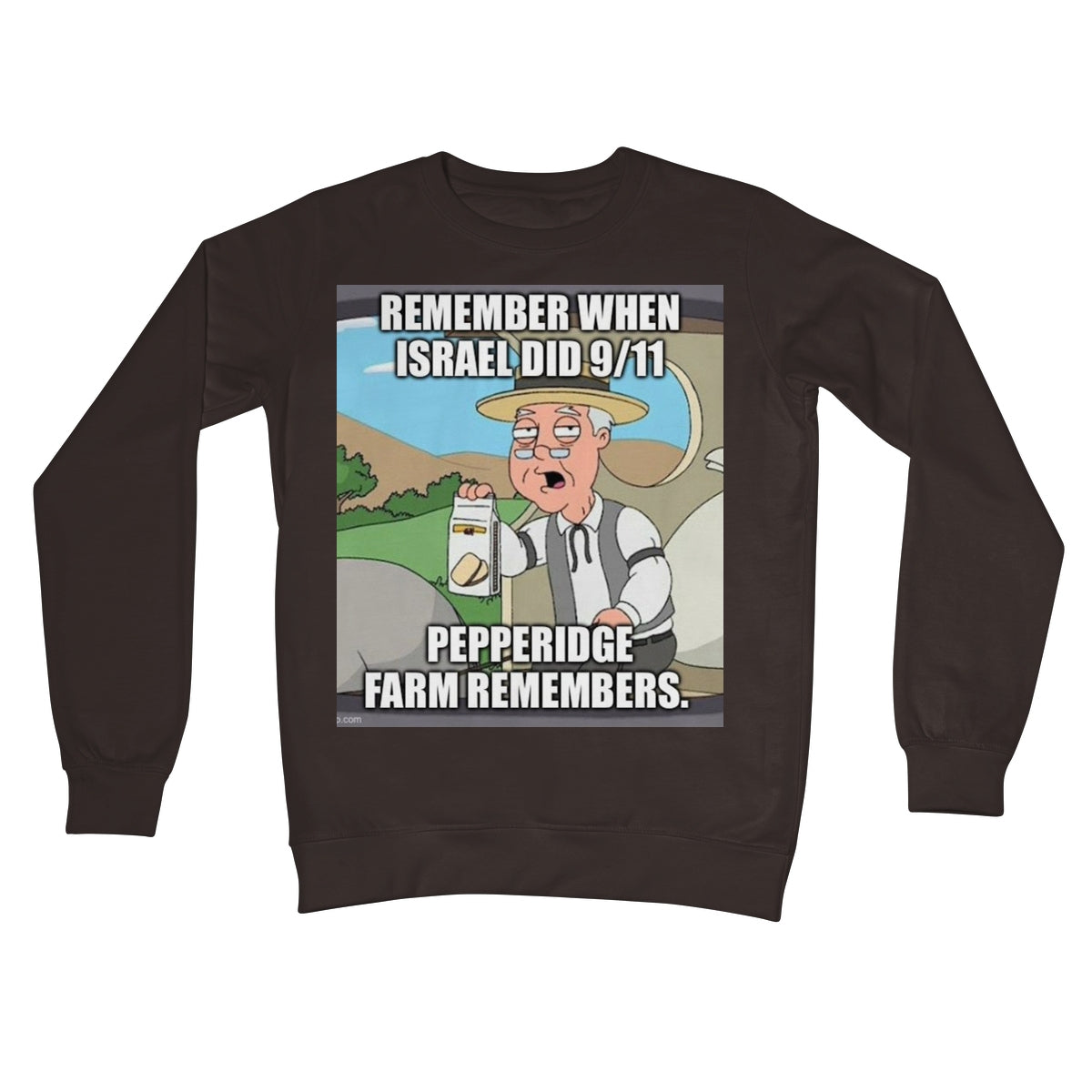 Israel did 9/11 Crew Neck Sweatshirt Apparel Prodigi