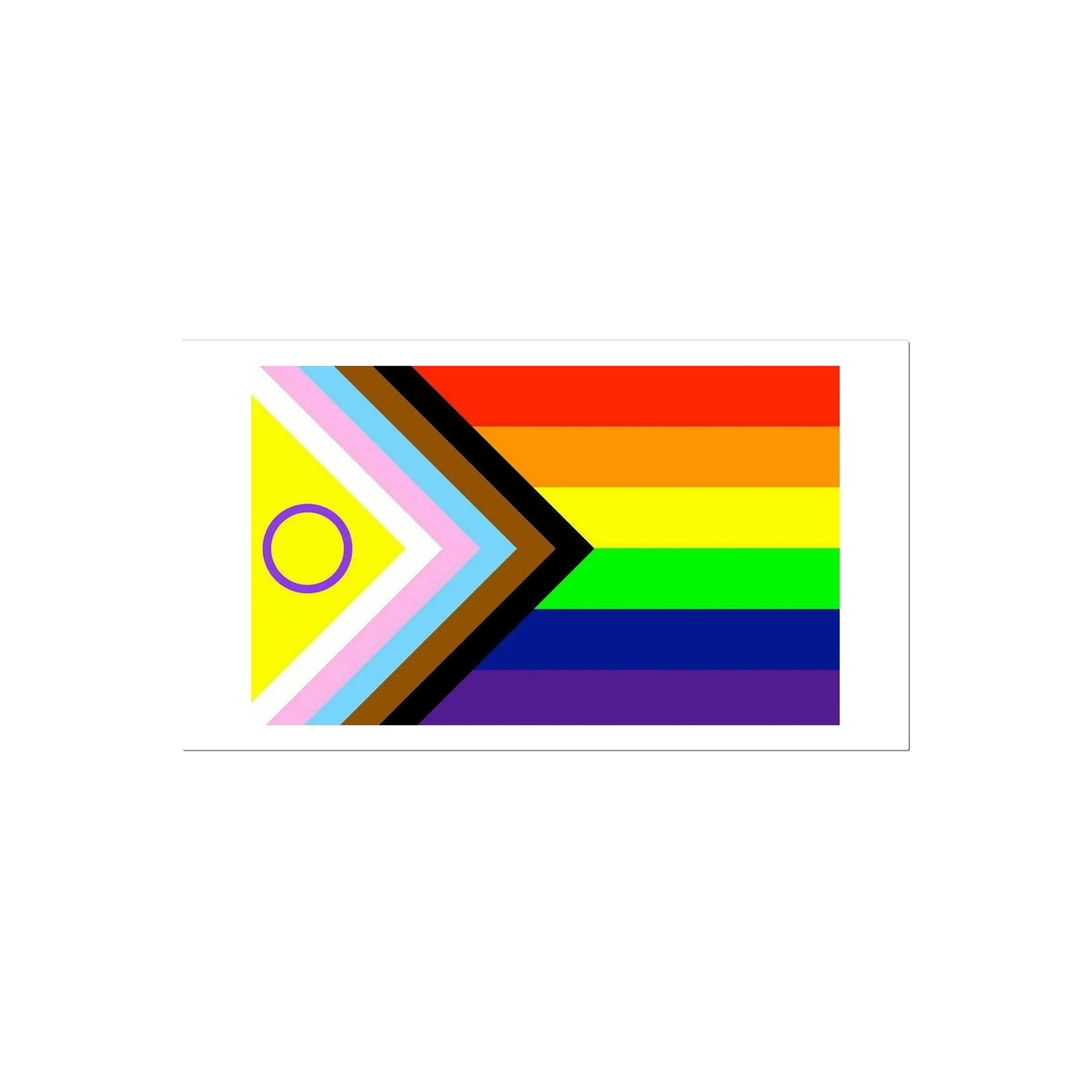 Pride Flag Tattoo (Temporary) Tattoos Prodigi 2"x3"  