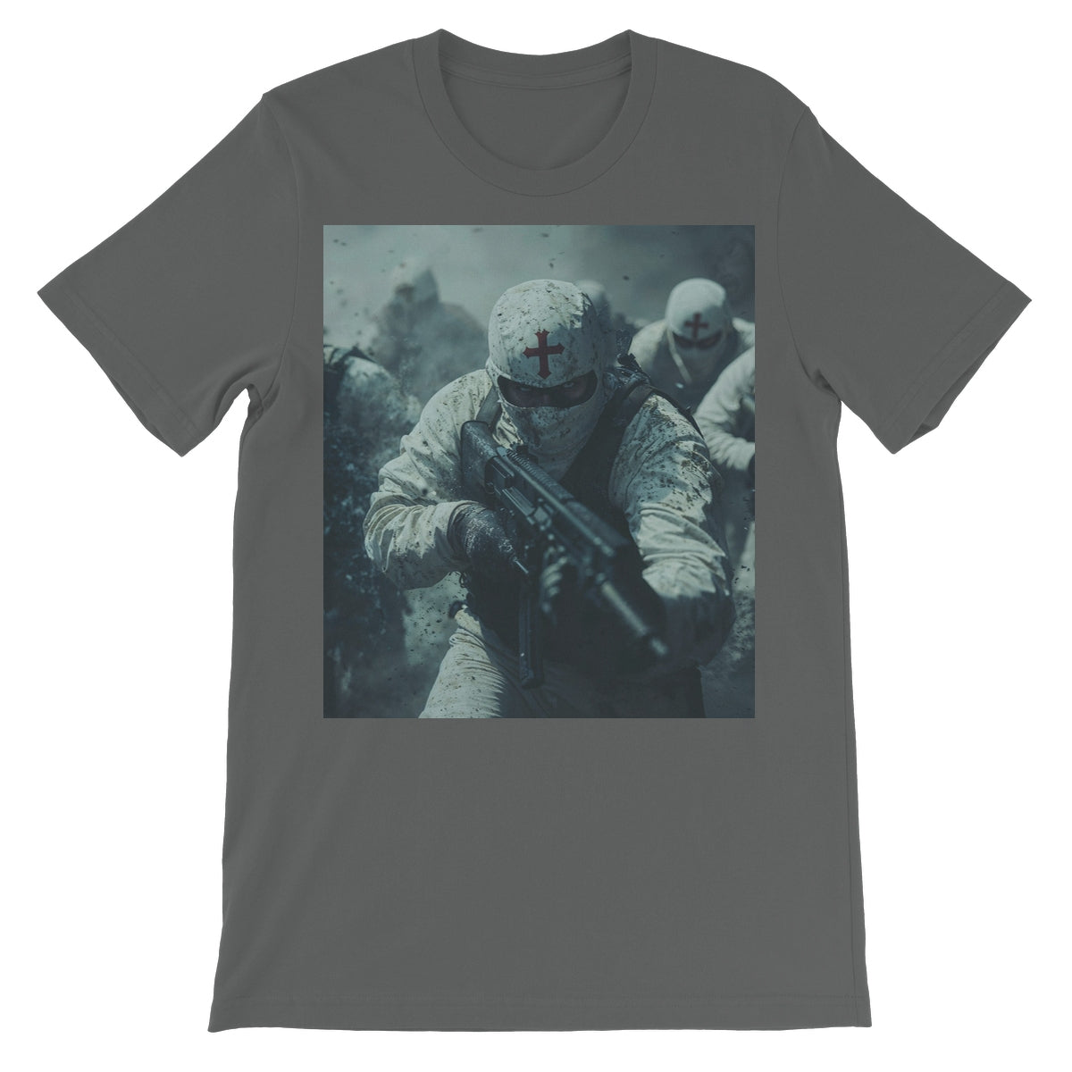 GODS Super Soldiers Unisex Short Sleeve T-Shirt Apparel Prodigi S Asphalt