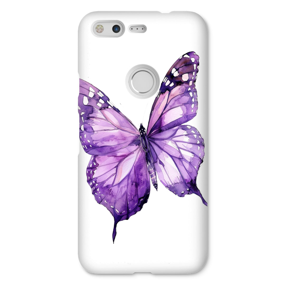 Purple water colors  Snap Phone Case Phone & Tablet Cases Prodigi Google Pixel Gloss 