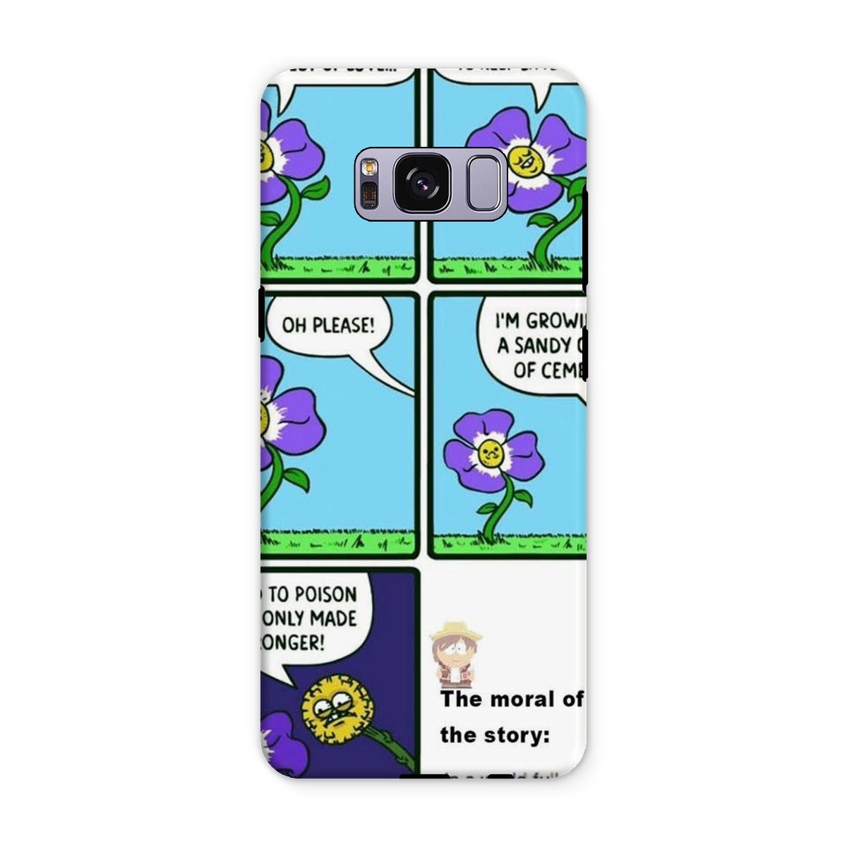 Be A Dandelion Meme Tough Phone Case Phone & Tablet Cases Prodigi Samsung Galaxy S8 Plus Gloss