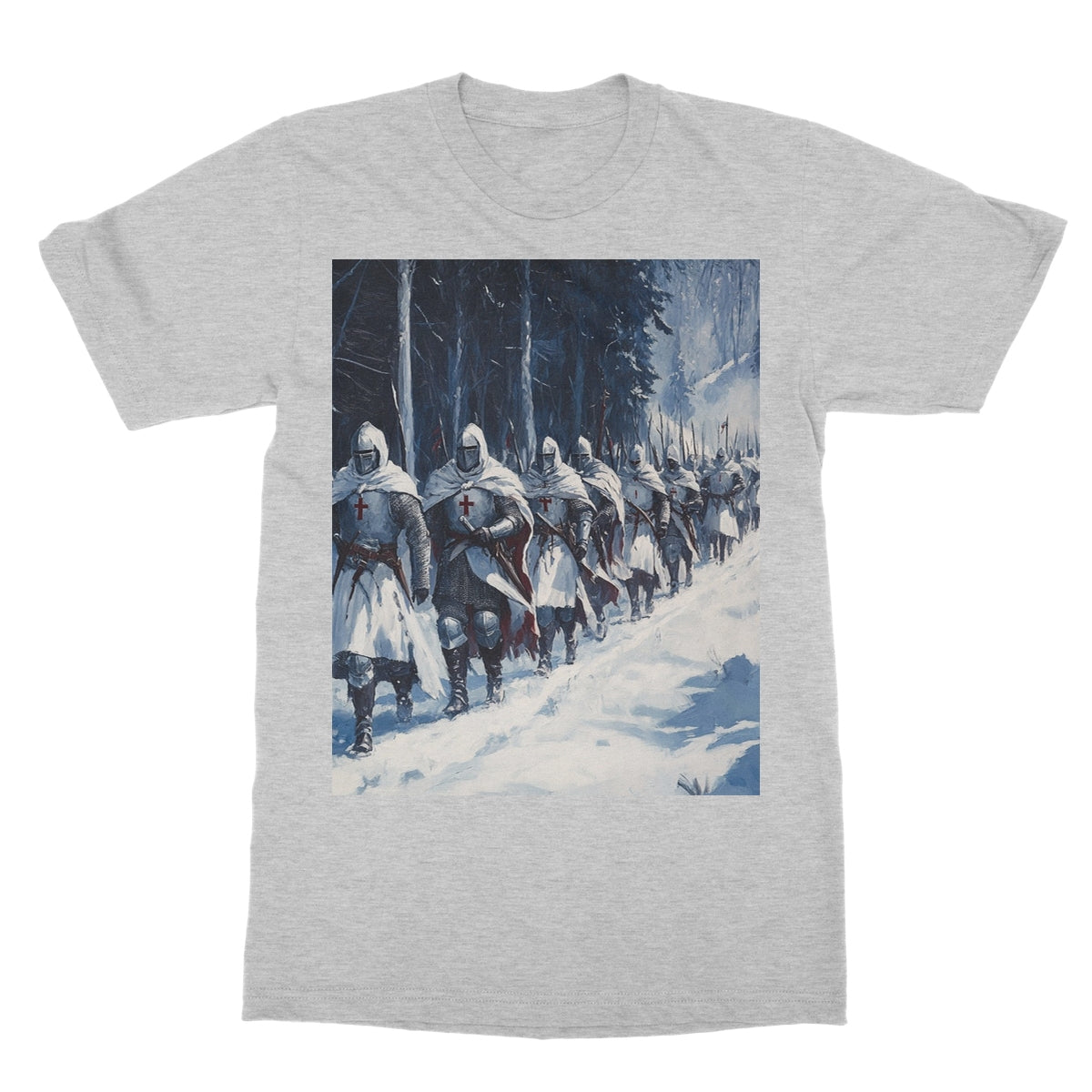 The Crusades 2.0 - V2 Softstyle T-Shirt Apparel Prodigi S Sport Grey