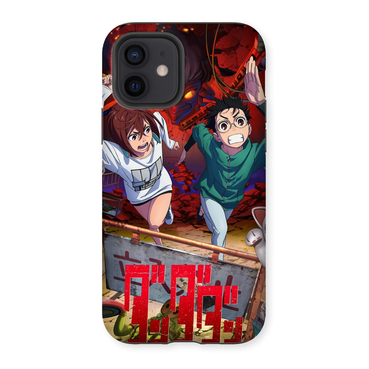 Dandadan Anime Fan Art Tough Phone Case Phone & Tablet Cases Prodigi iPhone 12 Gloss 