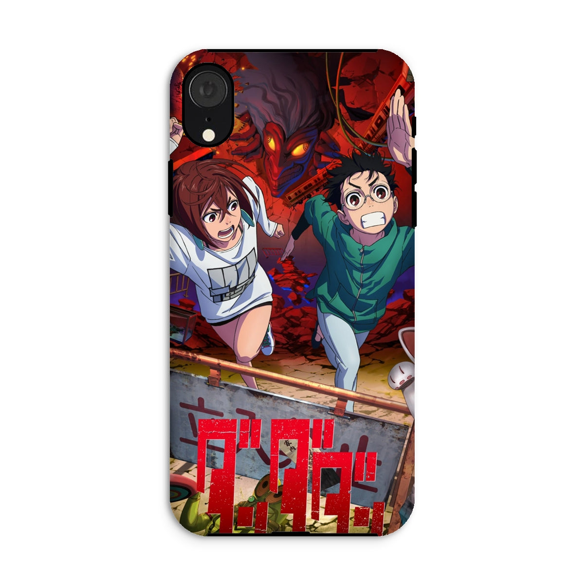 Dandadan Anime Fan Art Tough Phone Case Phone & Tablet Cases Prodigi iPhone XR Gloss 