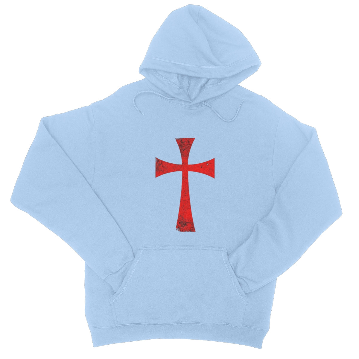 Christ Crusader Cross College Hoodie Apparel Prodigi S Sky Blue