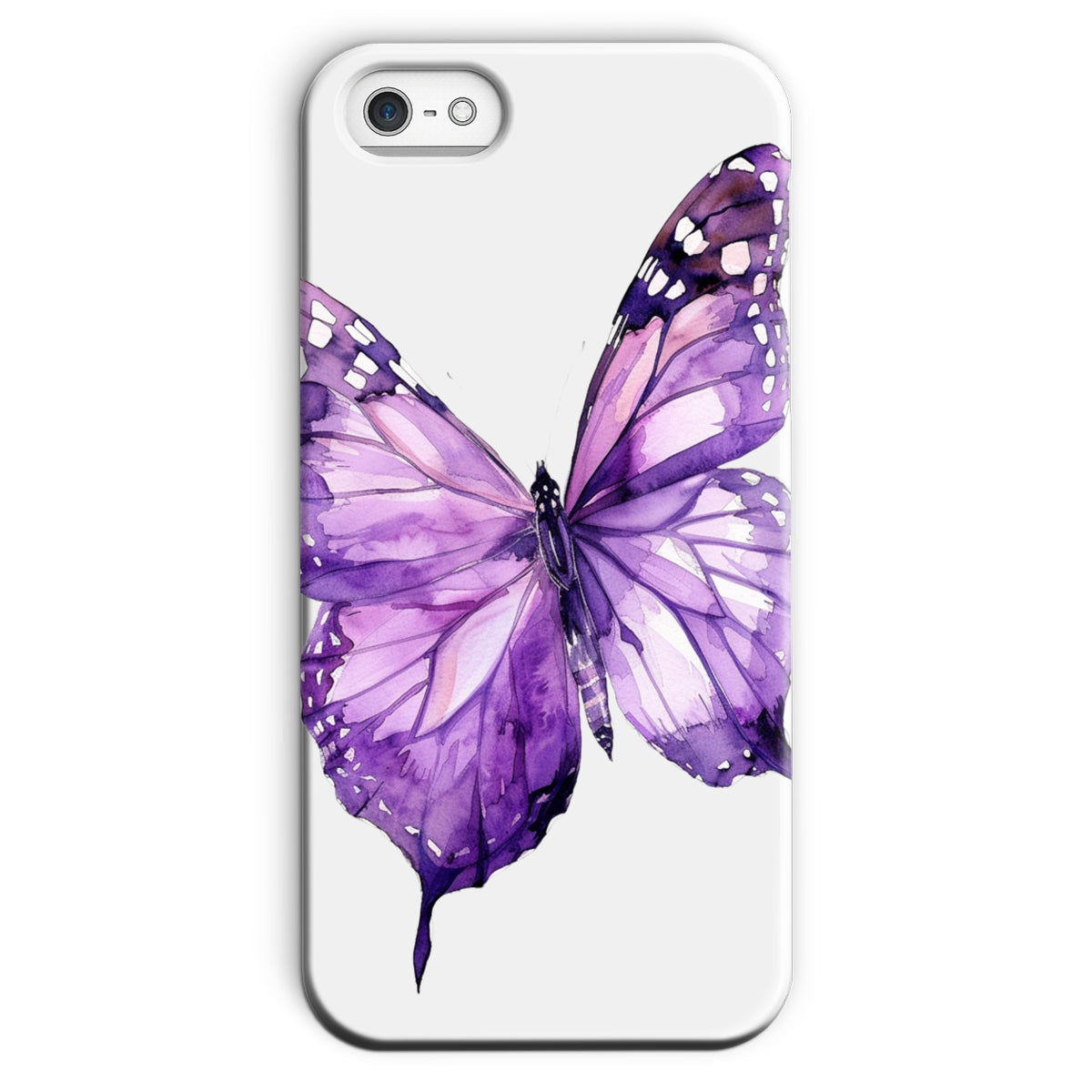 Purple water colors  Snap Phone Case Phone & Tablet Cases Prodigi iPhone SE (2020) Gloss 