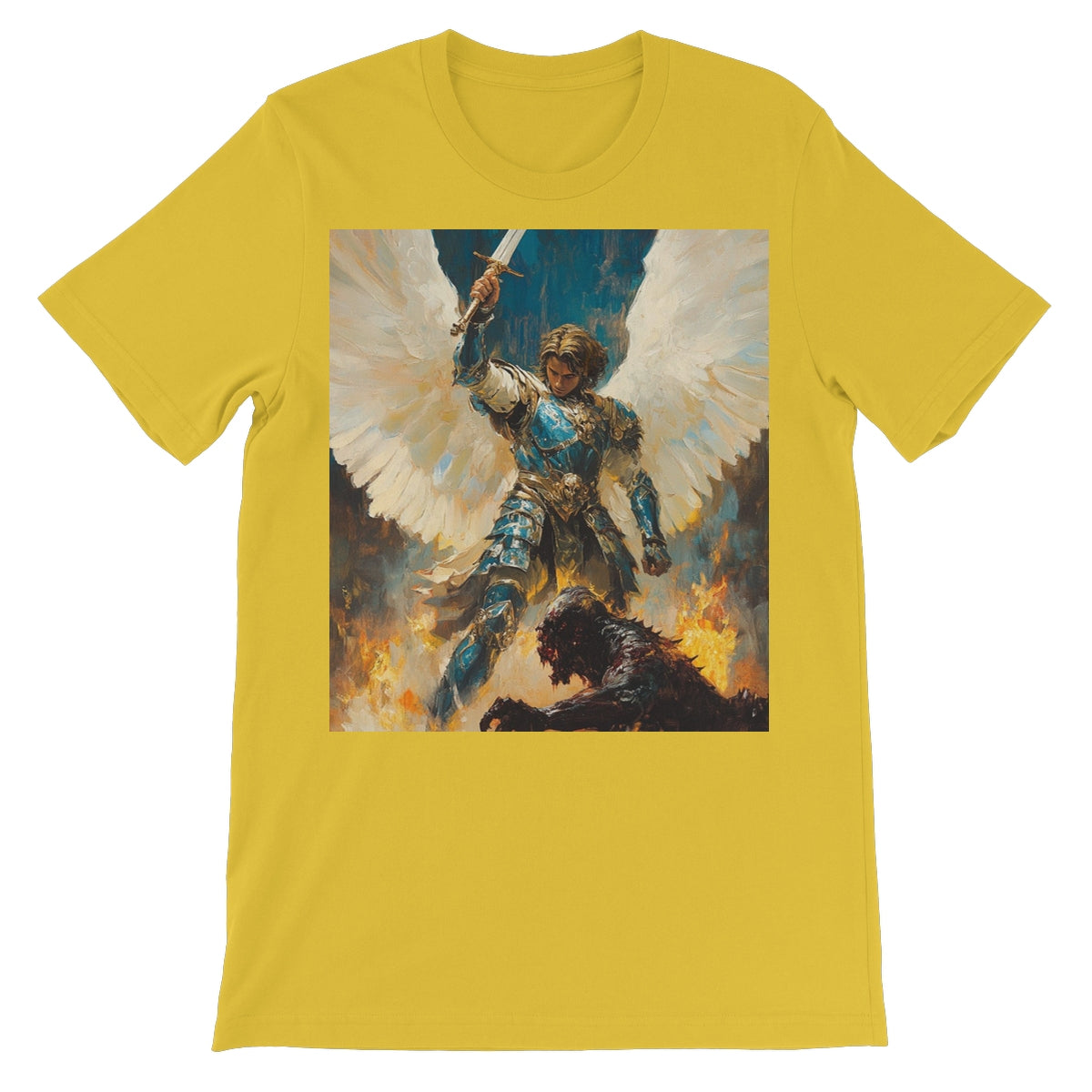 Angelic Defender Unisex Short Sleeve T-Shirt Apparel Prodigi