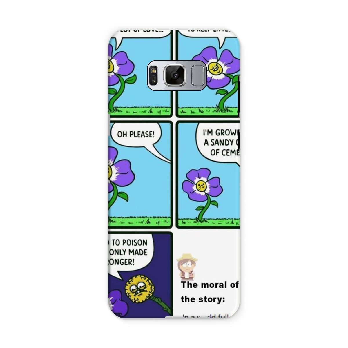 Be A Dandelion Meme Tough Phone Case Phone & Tablet Cases Prodigi Samsung Galaxy S8 Gloss