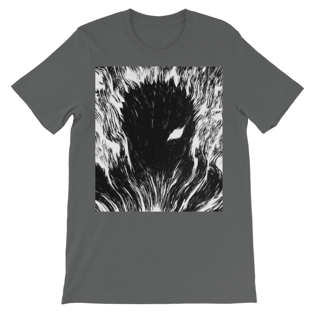 Berserk: Gut's Inner Rage Unisex Short Sleeve T-Shirt Apparel Prodigi S Asphalt