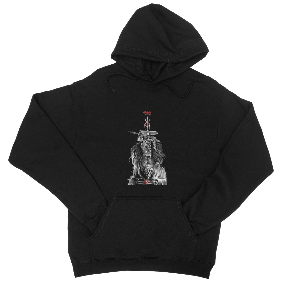 Triumphant Guts - Berserk College Hoodie Apparel Prodigi XS Jet Black 