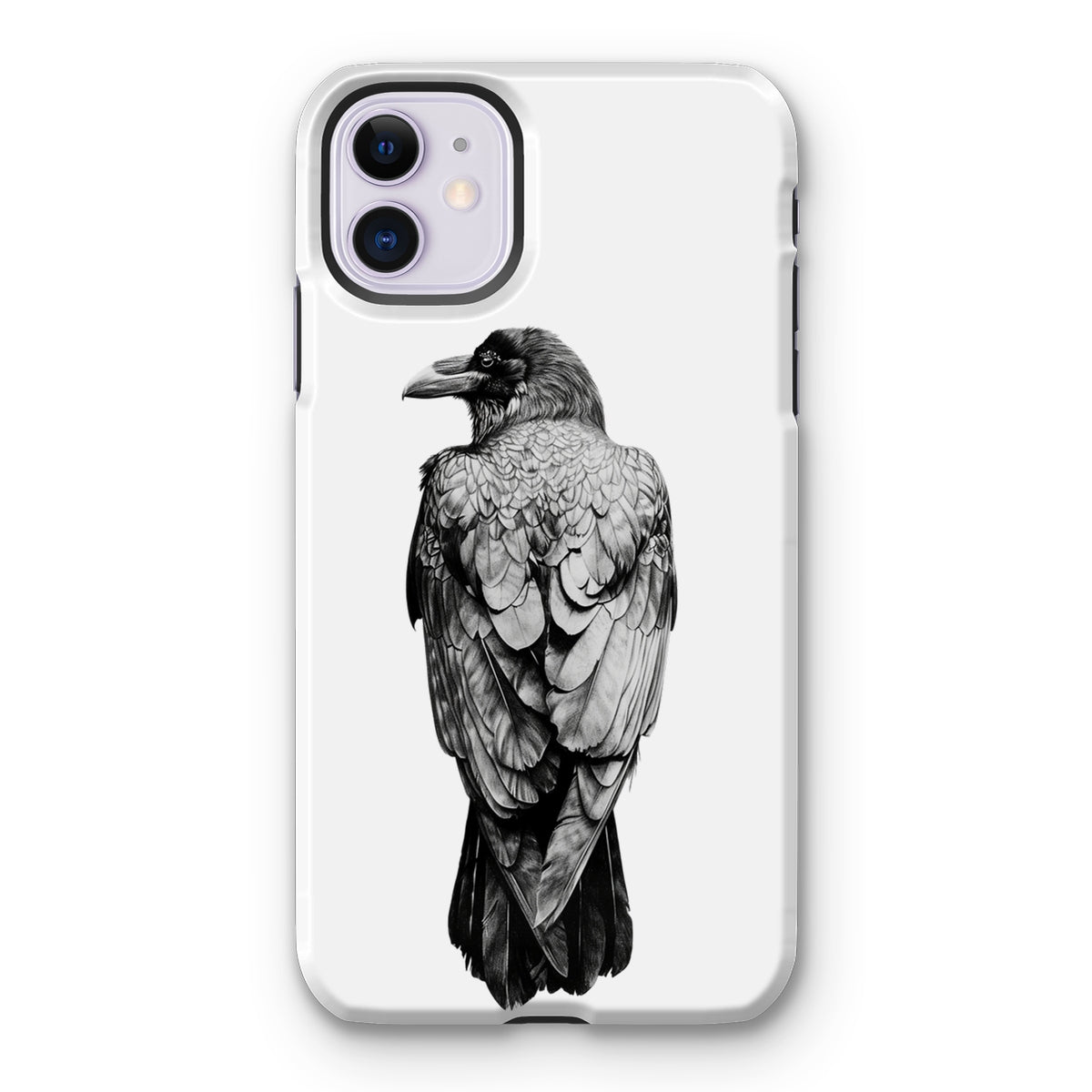 High-Definition Raven Tough Phone Case Phone & Tablet Cases Prodigi iPhone 11 Gloss 