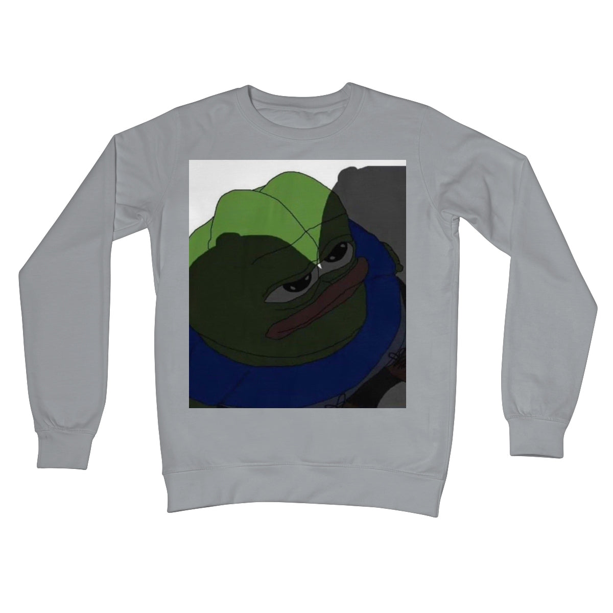 Pepe Ready For War Crew Neck Sweatshirt Apparel Prodigi