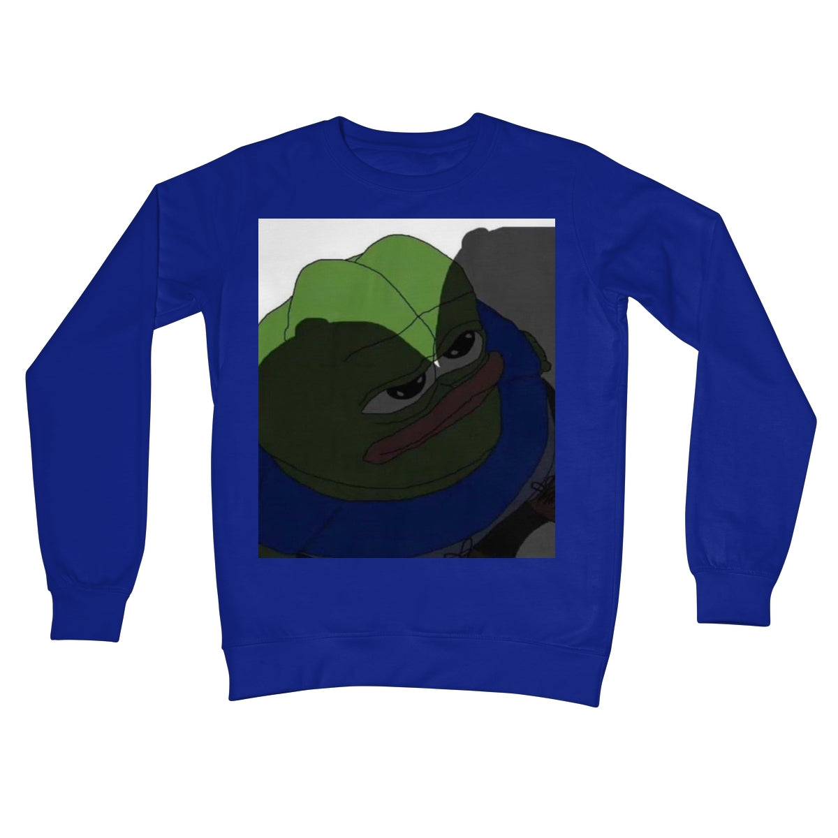 Pepe Ready For War Crew Neck Sweatshirt Apparel Prodigi S Royal