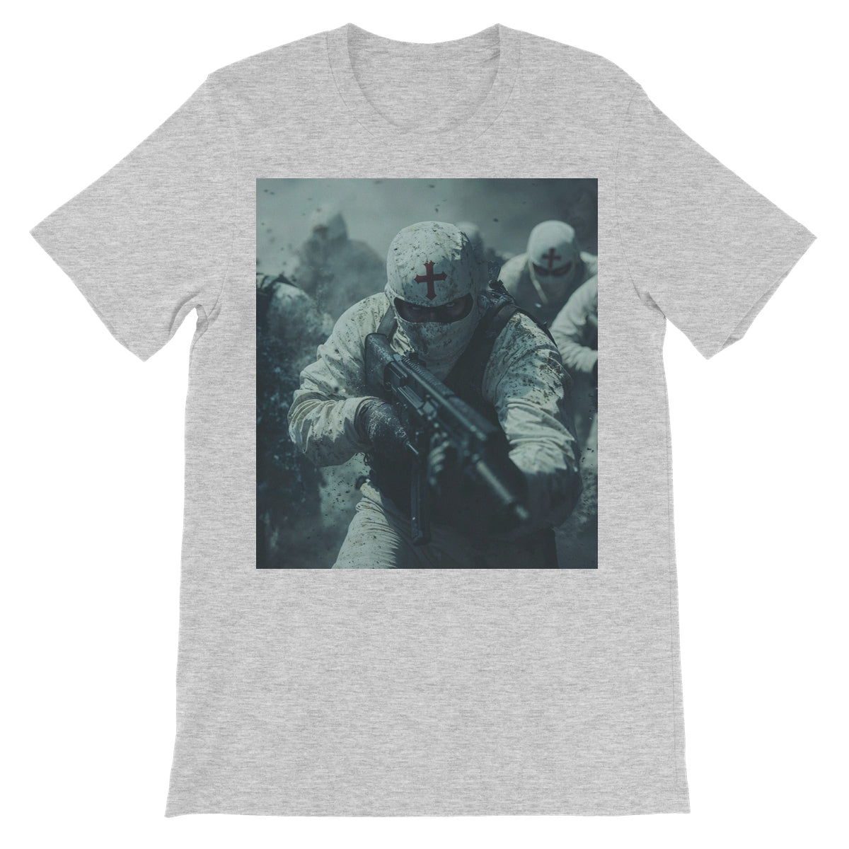 GODS Super Soldiers Unisex Short Sleeve T-Shirt Apparel Prodigi S Athletic Heather