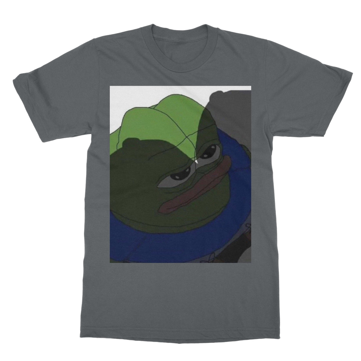 Pepe Ready For War Softstyle T-Shirt Apparel Prodigi S Charcoal