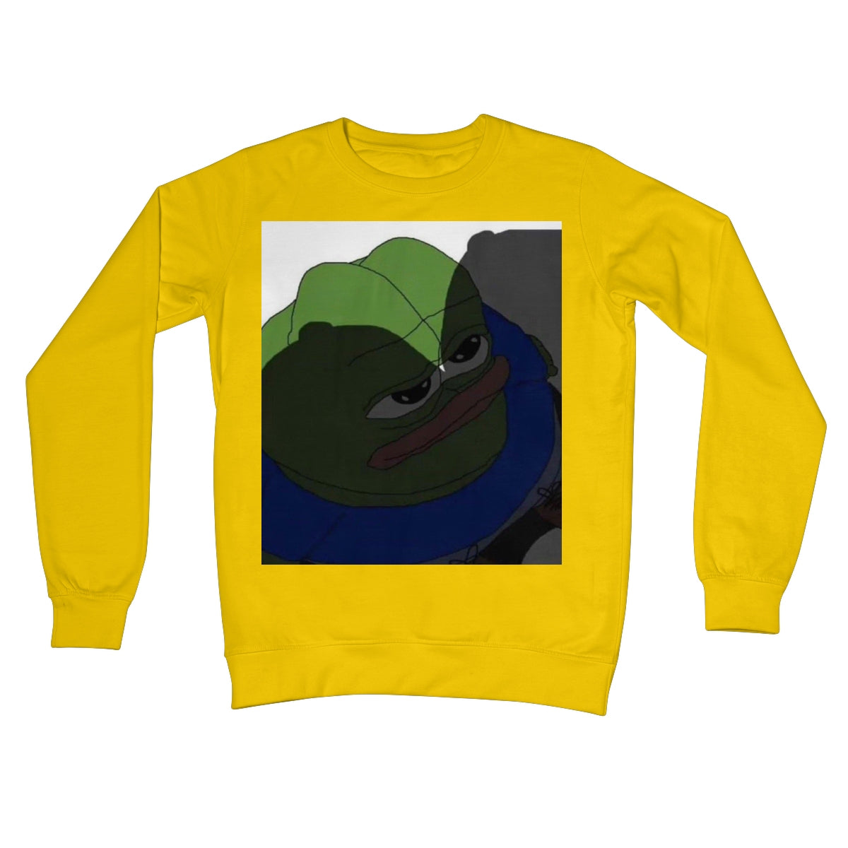 Pepe Ready For War Crew Neck Sweatshirt Apparel Prodigi S Sun Yellow