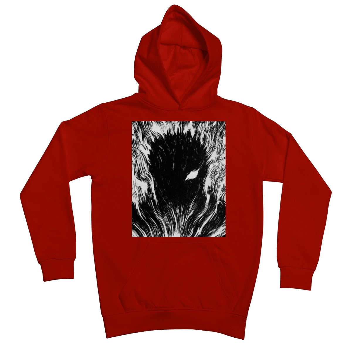 Berserk: Gut's Inner Rage Kids Hoodie Apparel Prodigi XS Fire Red