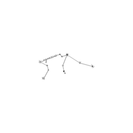 Aquarius Constellation Temporary Tattoo Tattoos Prodigi 2"x3"  