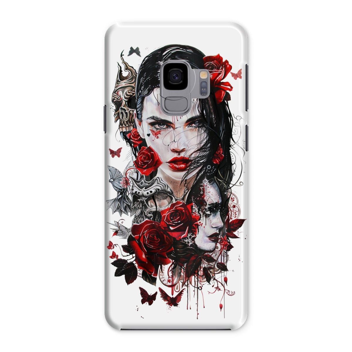 Lady of the Dead - Dia de los muertos - Halloween Snap Phone Case Phone & Tablet Cases Prodigi Samsung Galaxy S9 Gloss 