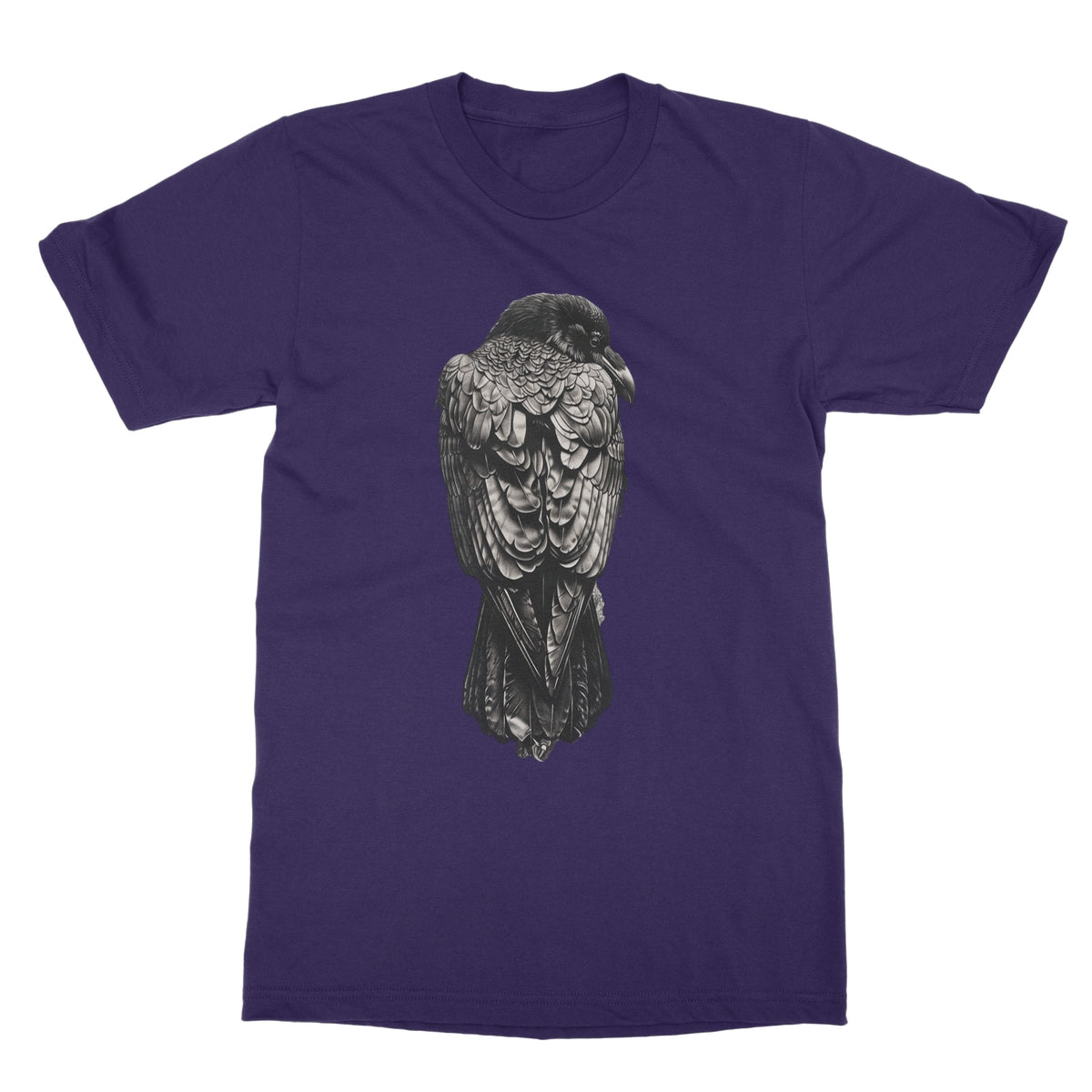 The Designation of The Raven Softstyle T-Shirt Apparel Prodigi S Purple 