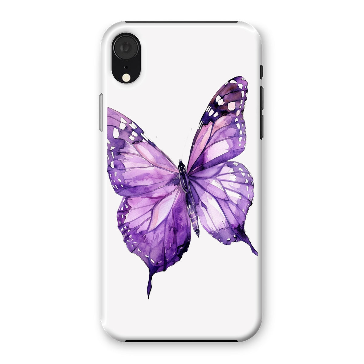 Purple water colors  Snap Phone Case Phone & Tablet Cases Prodigi iPhone XR Gloss 