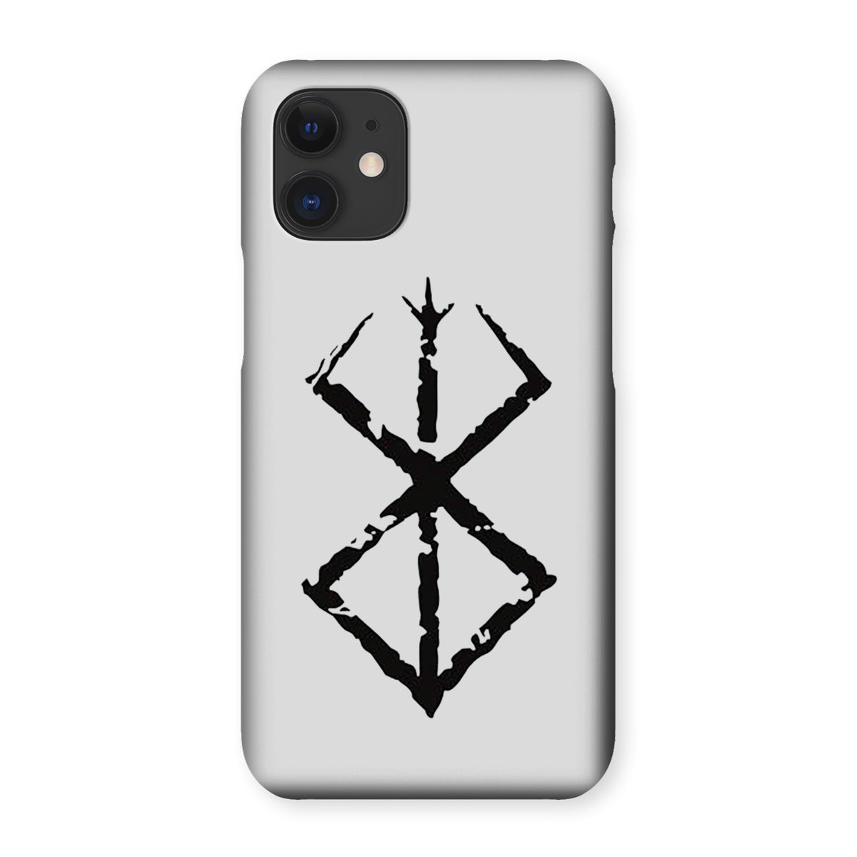 Black Berserk Brand of Sacrifice Snap Phone Case Phone & Tablet Cases Prodigi iPhone 12 Mini Gloss 