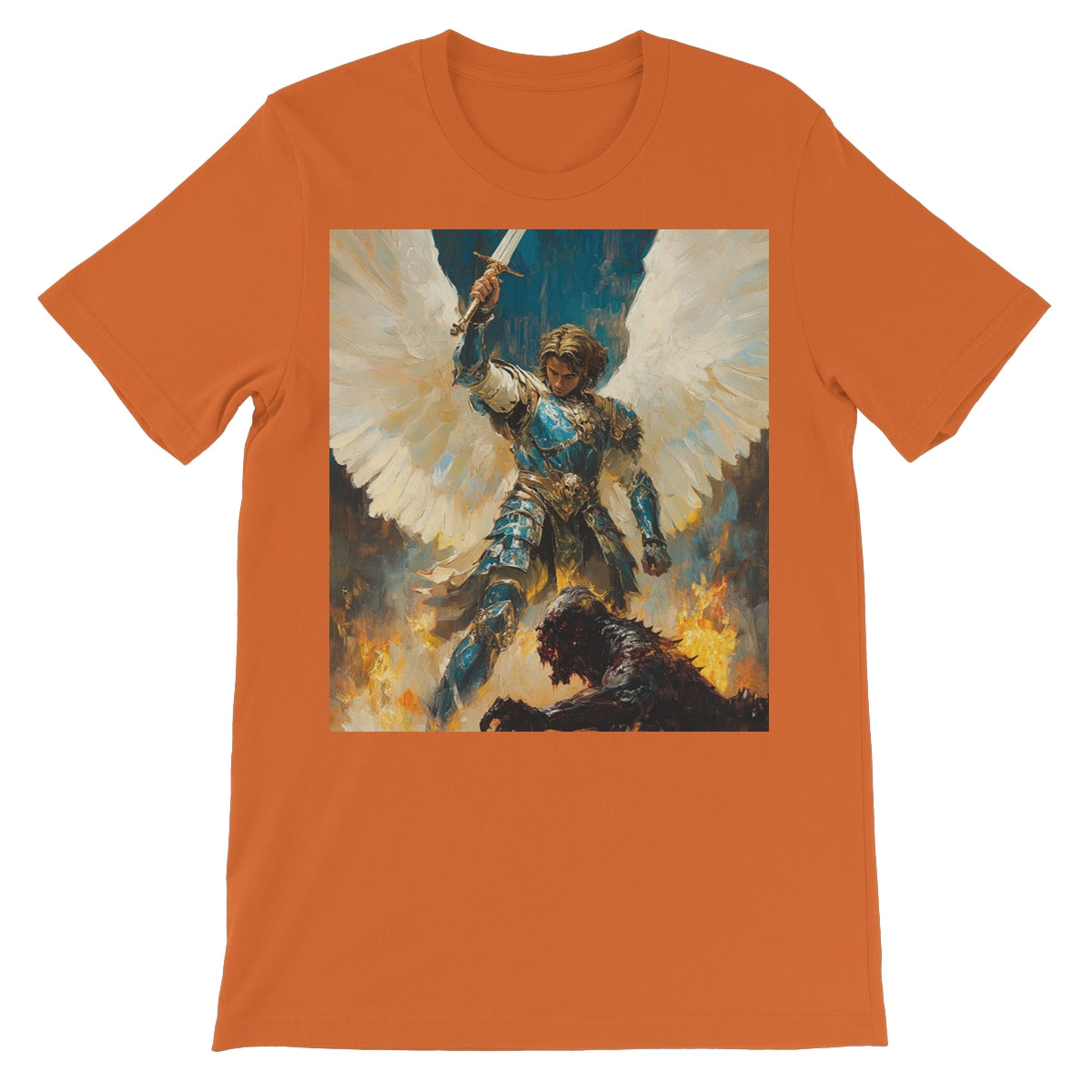 Angelic Defender Unisex Short Sleeve T-Shirt Apparel Prodigi