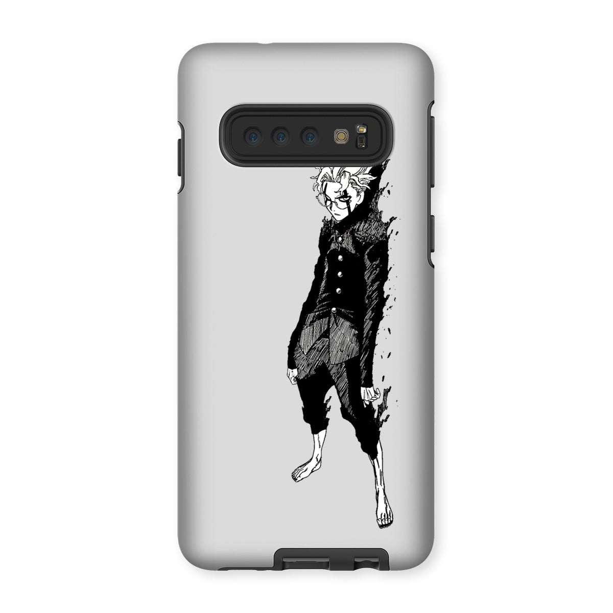 Dandadan: Turbo Granny Transformation Black & White Tough Phone Case Phone & Tablet Cases Prodigi Samsung Galaxy S10 Gloss