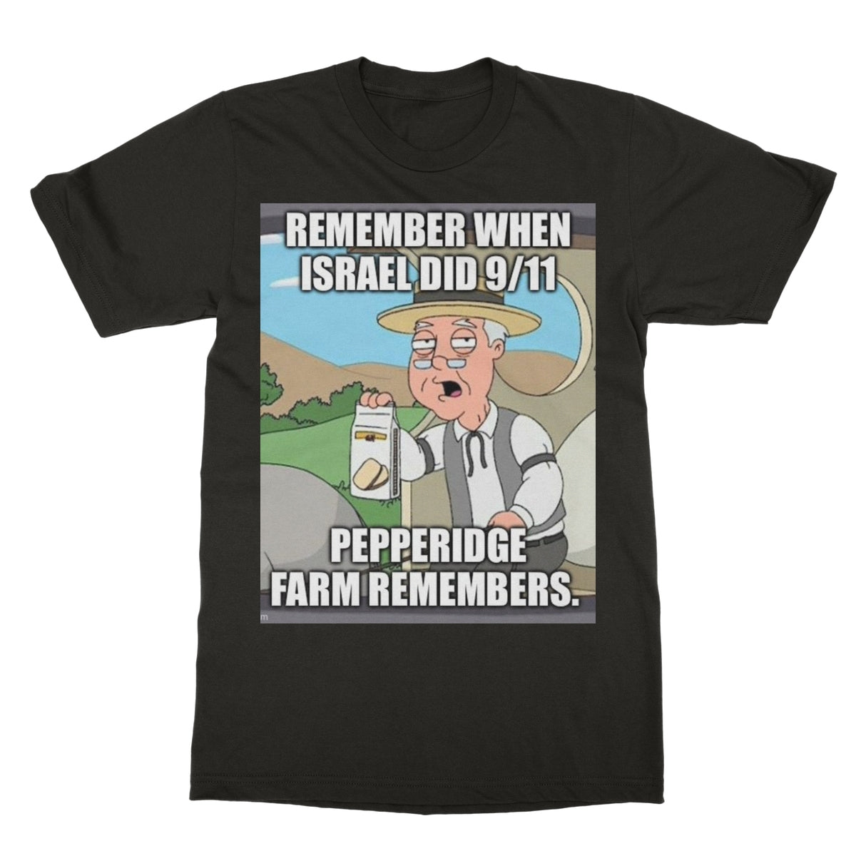 Israel did 9/11 Softstyle T-Shirt Apparel Prodigi S Dark Chocolate