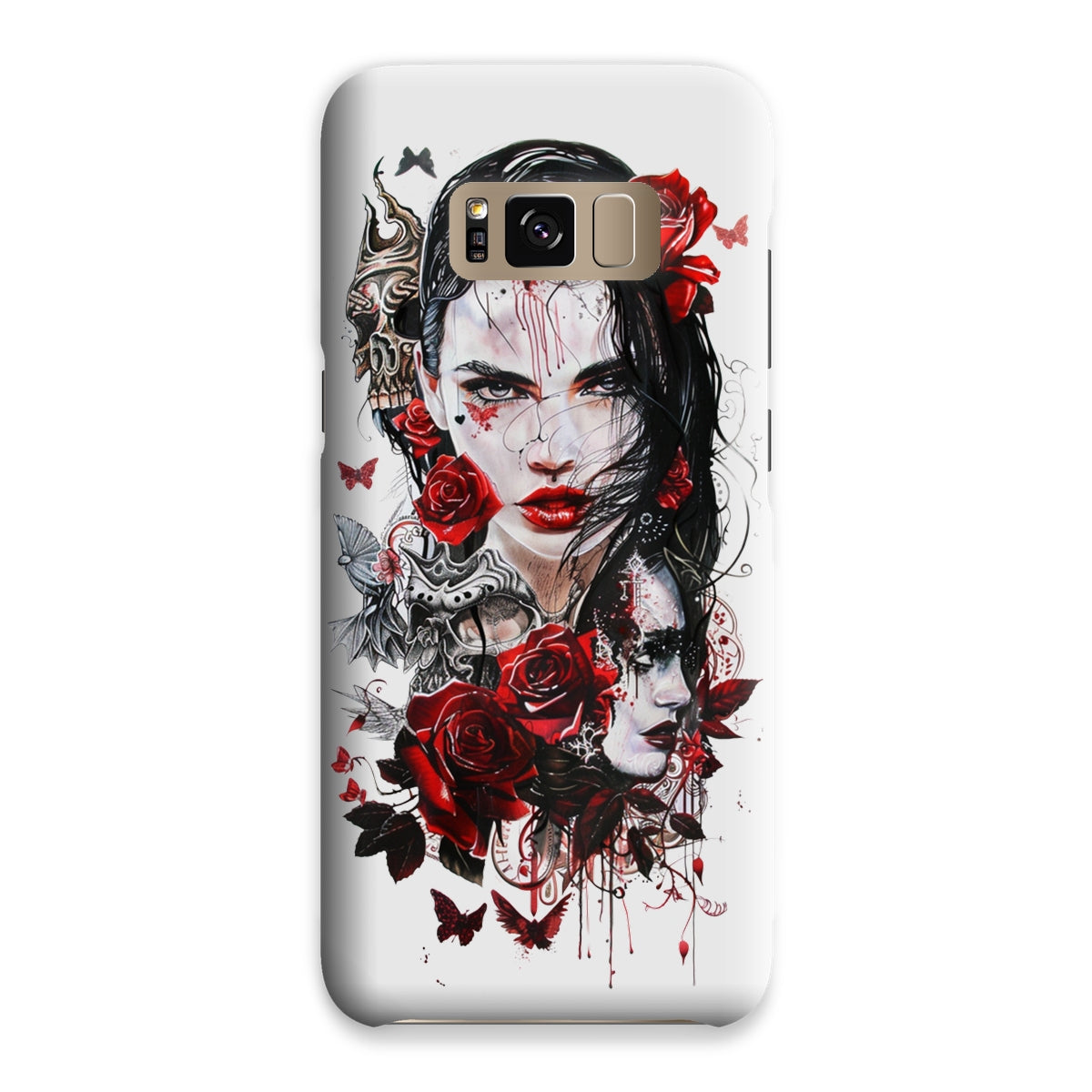 Lady of the Dead - Dia de los muertos - Halloween Snap Phone Case Phone & Tablet Cases Prodigi Samsung Galaxy S8 Gloss 