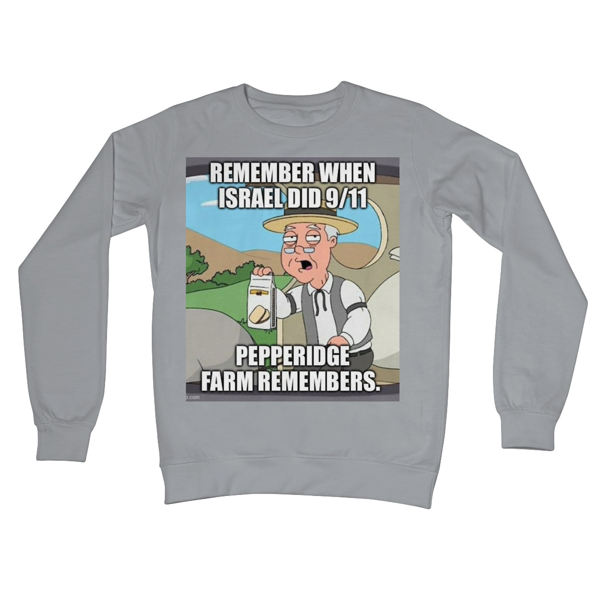 Israel did 9/11 Crew Neck Sweatshirt Apparel Prodigi