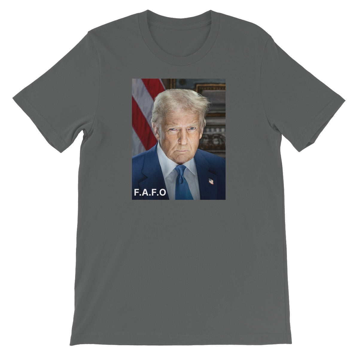 DONALD TRUMP - FAFO Unisex Short Sleeve T-Shirt Apparel Prodigi S Asphalt