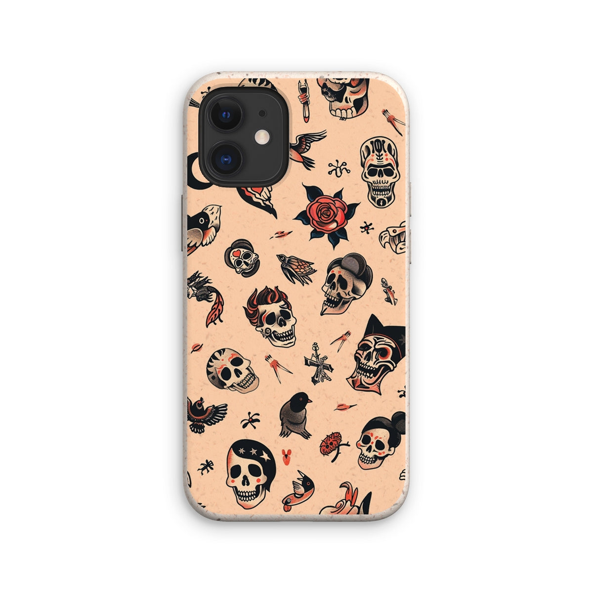 American Traditional Halloween Eco Phone Case Phone & Tablet Cases Prodigi iPhone 12 Mini Matte 