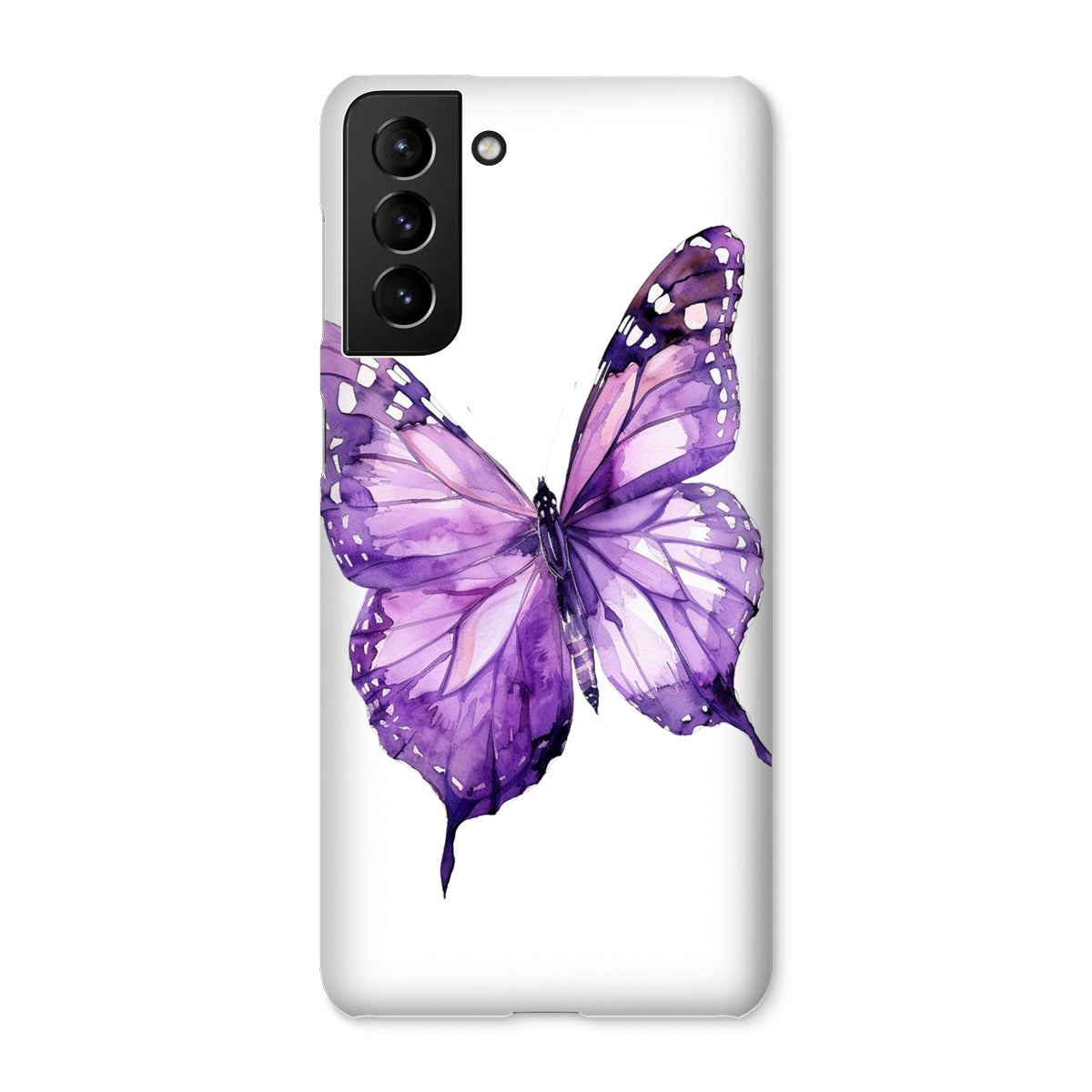 Purple water colors  Snap Phone Case Phone & Tablet Cases Prodigi Samsung Galaxy S21 Plus Gloss 