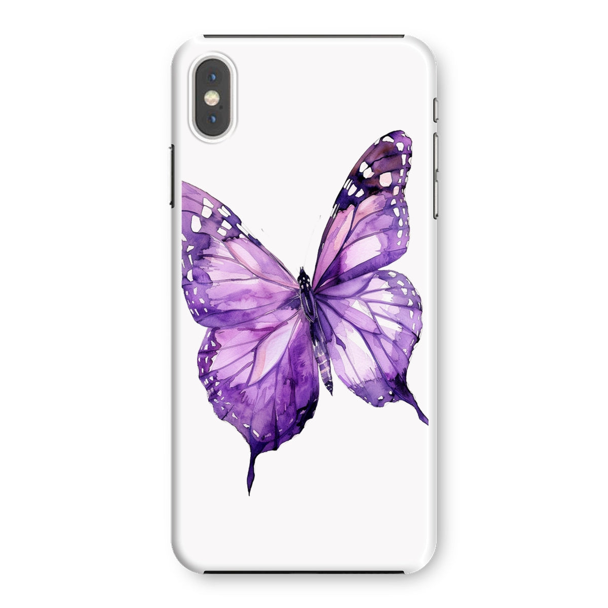 Purple water colors  Snap Phone Case Phone & Tablet Cases Prodigi iPhone XS Max Gloss 